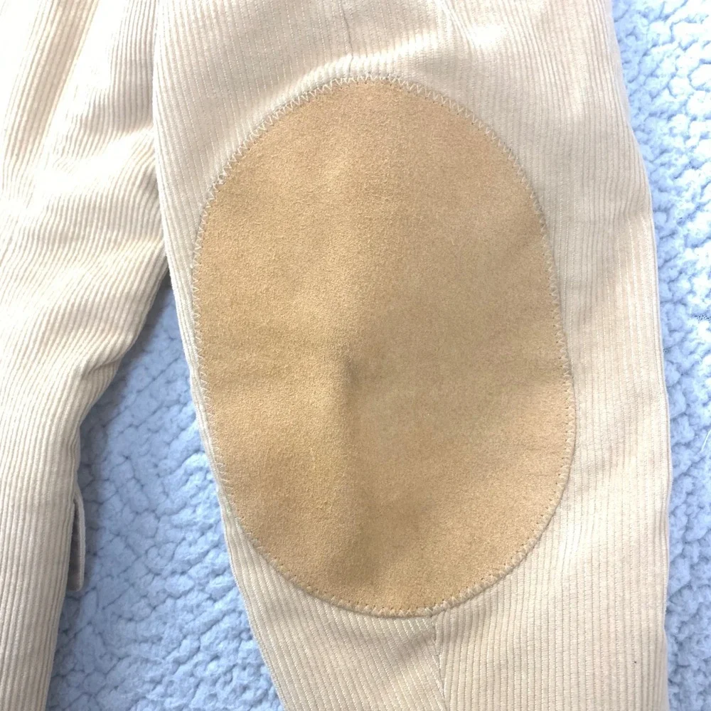 Vtg Pioneer Wear Western Blazer Mens 42 Tan Corduroy Leather Elbow Patch USA
